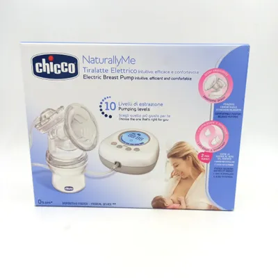 Productafbeelding van Chicco elektrische borstkolf, babyproducten, Naturally Me, model "Kraftpaket" met stimulatiefunctie