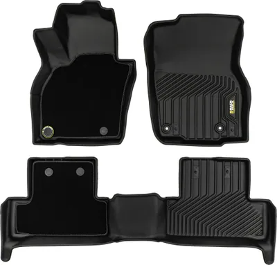 Produktbild von FROGUM Autofussmatten 2in1 TPE + Velours für Mazda CX-60 ab 2022