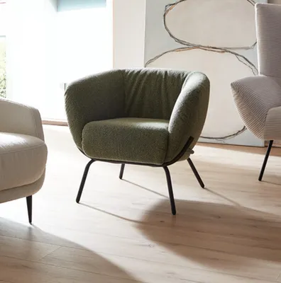 Produktbild von Einzelsessel Ecnad Loop Green 79x71x74