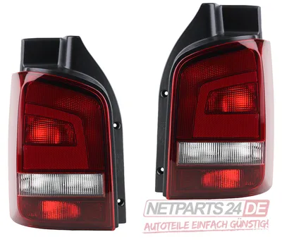 Produktbild von Heckleuchte passend für VW T5 rauchgrau Set li u. re für Heckklappe 7E5945095F 7E5945095D 7E5945096F 7E5945096D Johns