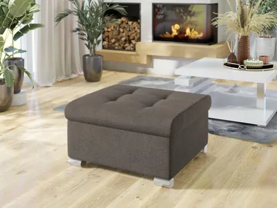Image de Tabouret de salon NELLI 1 - gris foncé 3