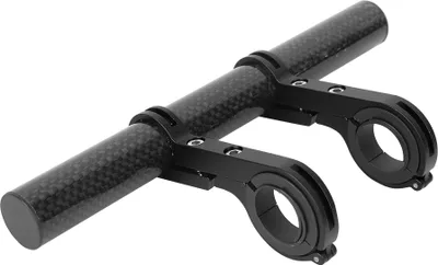 Produktbild von Fahrrad-Lenkerverlängerung, Multifunktionshalter für Licht/Tacho, Doppelklemme, schwarz