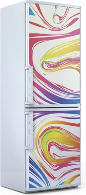 Produktbild von Magnete Dekorative - 70 cm x 190 cm - Küche - Magnetmatte Kühlschrankmagnete - Farbig Mosaik Abstrakt