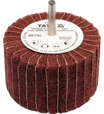 Produktbild von Fächerschleifer 80x50x6 P60 Lamellenschleifer Für Metall Holz Kunststoffe Ersatz