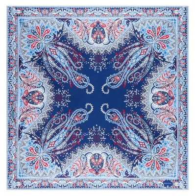 Imagen del producto de ROECKL bufanda Paisley Dreams 90x90 Multi Blue azul