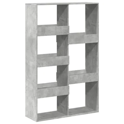 Obrázek produktu pro vidaXL Knihovna betonová šedá 100x33x155,5 cm materiál na bázi dřeva