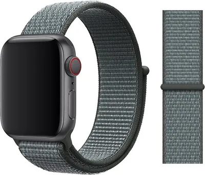 Produktbild von Original Apple Sport Loop Armband 38/40/41mm MTM02ZM/A Storm Gray