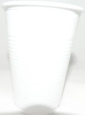 Obrázek produktu pro Plastový kelímek bílý nápoj 200ml 100ks