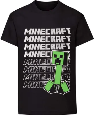 Produktbild von Minecraft - T-Shirt für Kinder NS6032 (152) (Schwarz)
