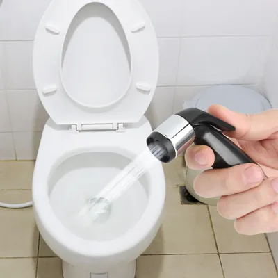 Zdjęcie produktu dla Ręczny spryskiwacz bidetowy do toalety Głowica natryskowa do czyszczenia toalety w łazience Mycie włosów