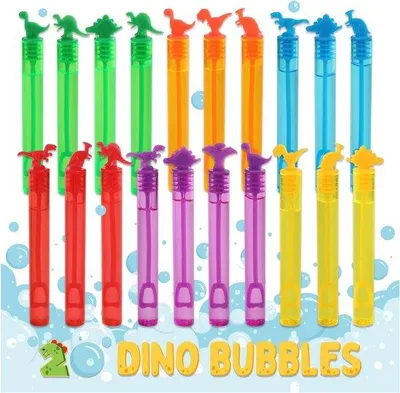 Productafbeelding van Famanu Zeepbellen Set - 20 kleurrijke zeepbellen voor feestjes