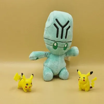 Produktbild von Pokemon Pygraulon Kuscheltier - 14 cm Plüschtier Elgyem