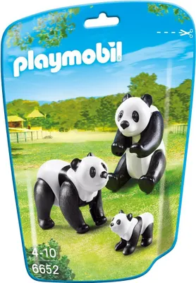Produktbild von PLAYMOBIL 6652 - 2 Pandas mit Baby