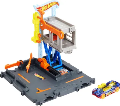 Produktbild von Mattel HDR25 - Hot Wheels City - Downtown Tuning Werkstatt- Spielset