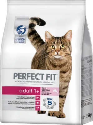 Produktbild von Perfect Fit Adult 1+ mit Lachs (1-6 Jahre), 2,8kg
