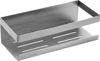 Produktbild von Schöner Wohnen Edelstahl Wandablage Meleto Matt Ordnung Badezimmer Aufbewahrung Ablage