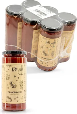 Produktbild von KoRo I Tomatensoße Arrabbiata 6 x 530 g