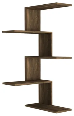 Imagen del producto de Calicosy - Estantería de pared de 5 niveles, altura 109 cm - Modelo MAVI