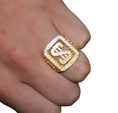 Produktbild von goldener Dollar Ring