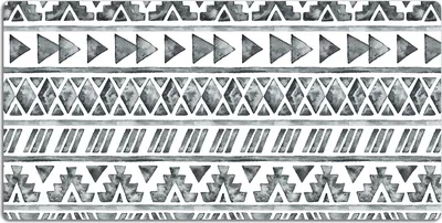 Produktbild von Schreibtischmatte Tischunterlage 100x50 cm Mauspad - Ethnisches Muster