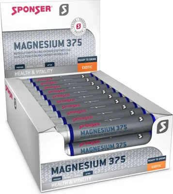 Produktbild von Sponser Magnesium 375 Exotic 30x25ml_Display