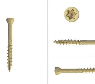 Image de Vis pour terrasse revêtement AR 5 x 70 mm - boîte 200 pièces