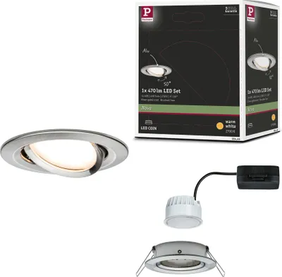 Obrázok produktu pre Paulmann LED vstavané svetlo Nova otočné jedno svetlo