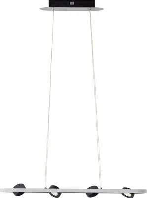 Produktbild von Nebeker LED Pendelleuchte 4flg schwarz