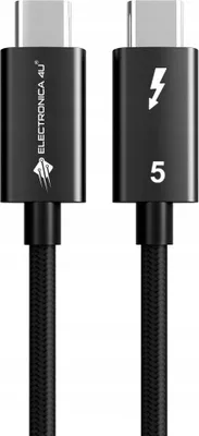 Produktbild von Schnelles Kabel für Thunderbolt 5 E-Marker 80 Gb/s USB 240W 1m