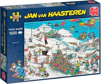 Immagine prodotto di Jan van Haasteren "Hals und Beinbruch" - Puzzle da 1000 pezzi
