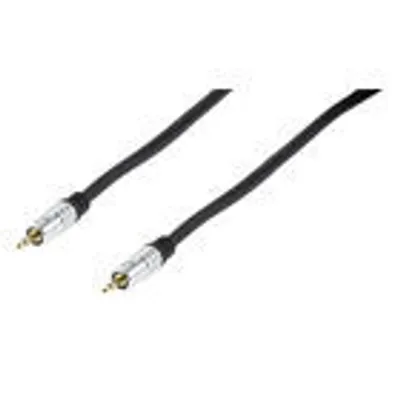 Produktbild von HQ 3,5mm Klinkenkabel, 3,5mm Klinkenstecker auf Stecker, Verlängerung
