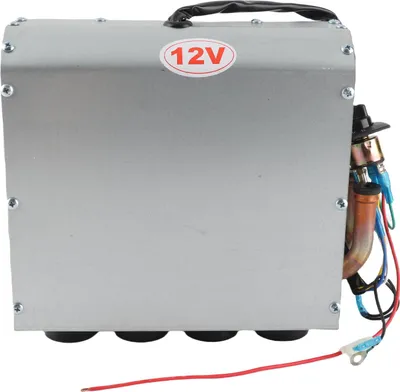 Produktbild von 12-V-Universal-Unterbau-Heizung, schnelles Aufheizen, Frostbeseitigung, Winter-Auto-Luftentfroster mit 4 Lüftungsöffnungen und 3-Gang-Schalter für PKW und LKW
