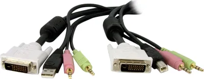 Produktbild von KVM-Switch Startech DVID4N1USB6