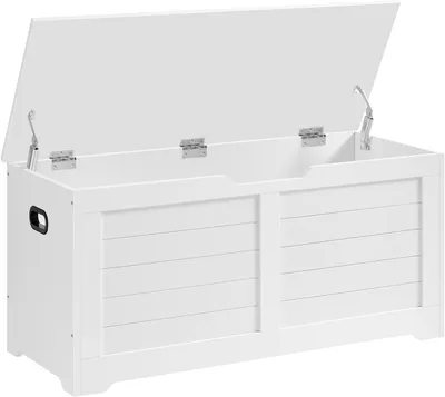 Obrázek produktu pro Bílý úložný box s víkem CHESTA