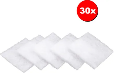 Produktbild von 30x Trade-Shop Luftfilter / Filtermatte / Staubfilter 90 x 90mm kompatibel mit Lunos 2/GBF, 2/GVF, ALD-R 110, 2/ZSKA, Luga-S ersetzt 2/FB, 33286