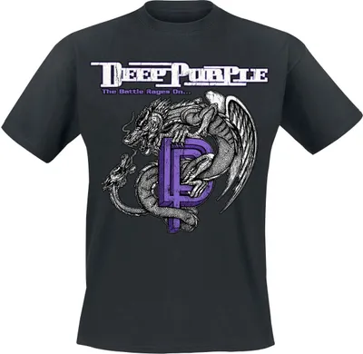Produktbild von Deep Purple T-Shirt Herren Battle rages on schwarz L