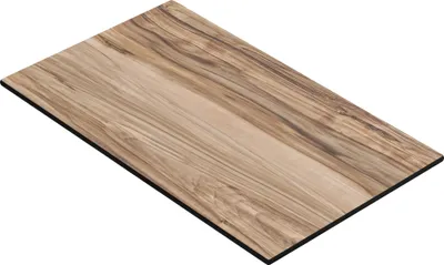 Produktbild von COMPACT | Gastro HPL Tischplatte | B:T 120 x 70 cm | Sheesham | Rechteckig | Gastro HPL Tischplatte