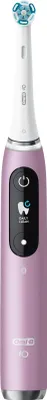 Produktbild von Oral-B iO Series 9N, Erwachsener, Vibrierende Zahnbürste, Tägliche Pflege, Tiefenreinigung, Zahnfleischpflege, Sensibel, Whitening, Rose, 2 min, Rund