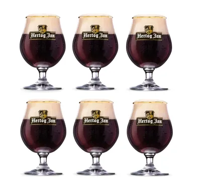 Obrázek produktu pro Sklenice na pivo Hertog Jan s nožkou 250 ml - 6 kusů