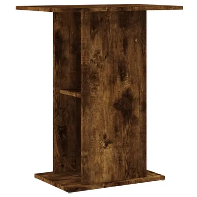 Produktbild von vidaXL Aquariumständer Räuchereiche 60,5x36x72,5 cm Holzwerkstoff