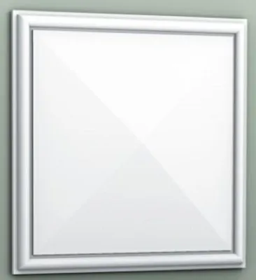 Zdjęcie produktu dla Casa Padrino panel 3D biały 33,3 x 3,5 x wys. 33,3 cm - Panel ścienny - Panel sufitowy - Dekoracja ścienna w stylu barokowym