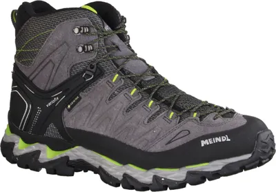 Produktbild von Meindl Lite Hike GTX 4692-31 Wanderschuhe, Herren, Materialmix, Anthrazit/Lime - Wanderschuhe Outdoor Herren, Grau, leder/textil (velour/mesh)