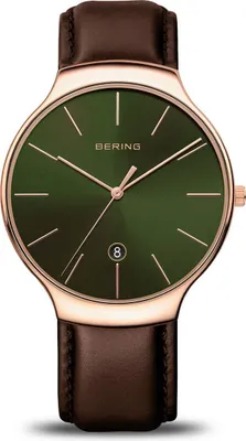 Produktbild von Bering Damen Uhr Armbanduhr Slim Classic - 13338-569 Leder