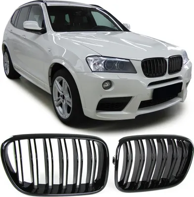 Produktbild von Sport Kühlergrill Doppelsteg Performance Glanz passend für BMW X3 F25 10-14