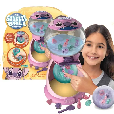 Image de The Squeezeball Creator DISNEY STITCH Make Your Own reusable ANGEL Squeezeballs