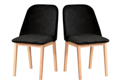 Produktbild von Esszimmerstuhl, Holz Eiche Massiv Stuhl Stühle Küchenstuhl - Set 2x MONTI 1 natur buche