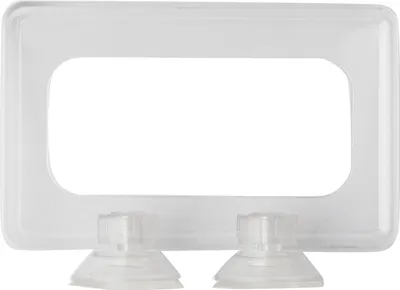 Obrázek produktu pro Krmný kroužek pro ryby, plovoucí, průhledný akrylový dávkovač krmiva, akvárium pro ryby (D 10 x 16 x 4 cm)