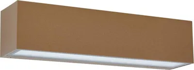 Produktbild von Lucande LED-Außenwandlampe Lengo, 25 cm, braun, down, 3000K
