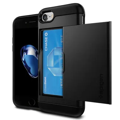 Image de Spigen Slim Armor CS iPhone 7 / 8 / SE 2020 noir