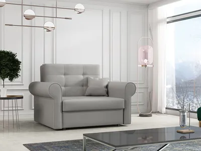 Obrázok produktu pre Rozkladacie kreslo BELA SILVER 1 - svetlé šedé